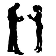 190x190 Vector Waiter Premium Clipart