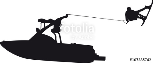 500x207 Boat Wake Stock Image And Royalty Free Vector Files On Fotolia