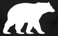 190x118 Bear Walking By Stehplatz Spreadshirt