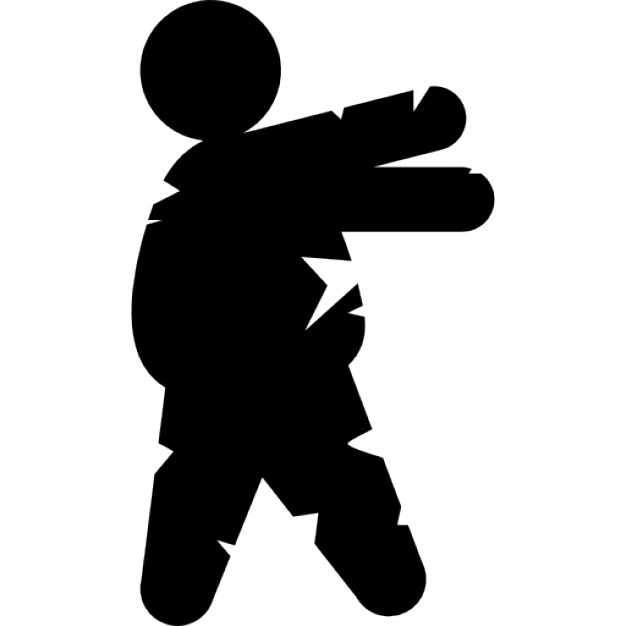 626x626 Walking Zombie Icons Free Download