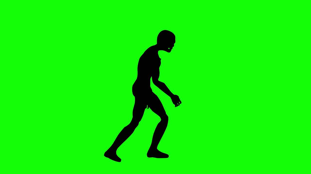 1280x720 Free Hd Video Backgrounds Mummy Zombie Silhouette Walking