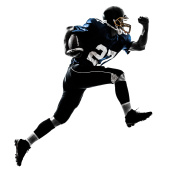 190x170 Football Player Silhouette Clipart