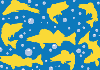 352x247 Walleye Vector Free Vector Download 348241 Cannypic
