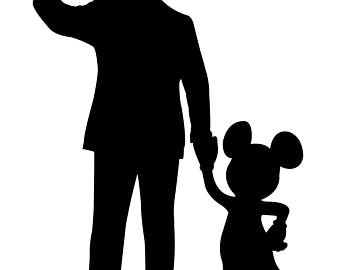 340x270 Walt And Mickey Partners Ornament Mickey Mouse Walt Disney