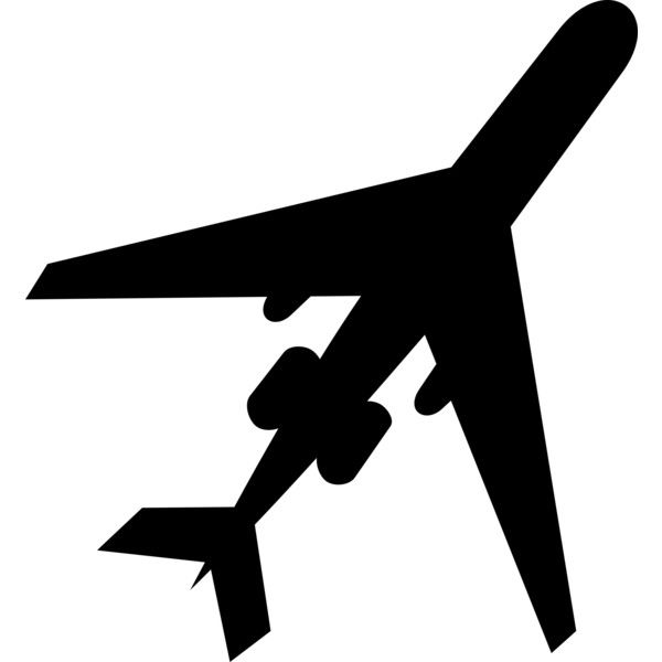 600x600 Airplane Silhouette Liked On Polyvore Featuring Backgrounds
