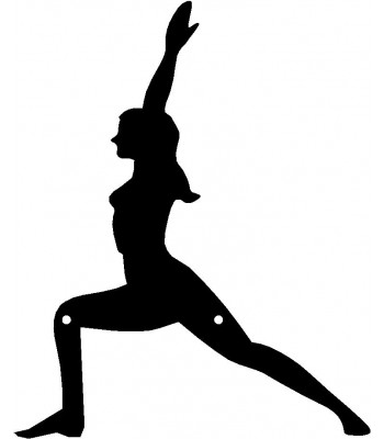 Warrior Pose Silhouette at GetDrawings | Free download