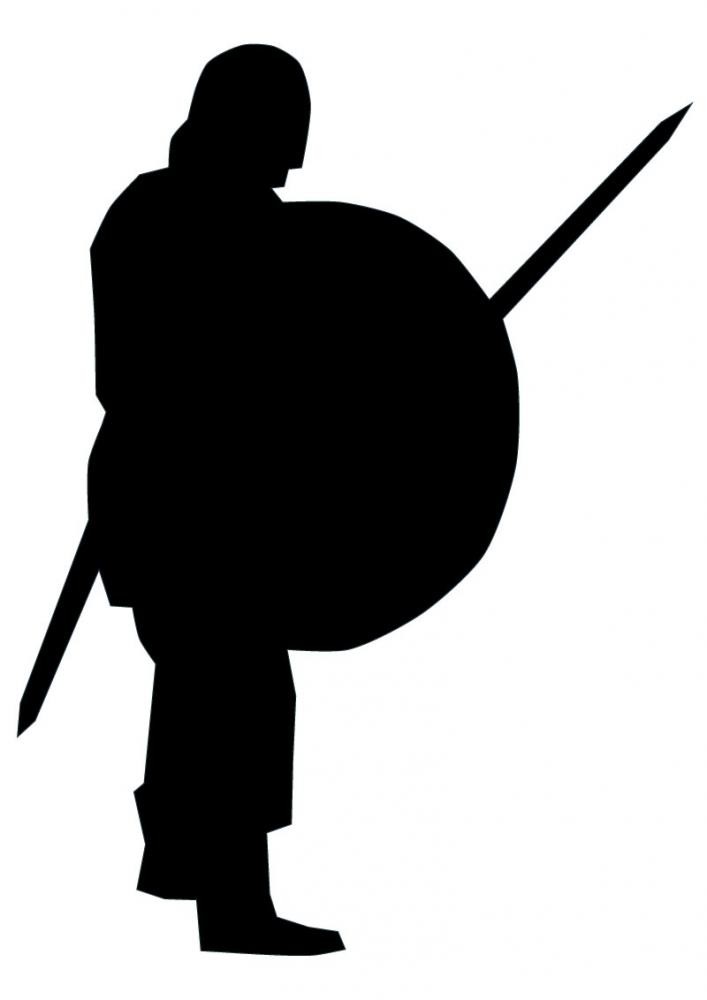 707x1000 Historical Warrior Silhouette