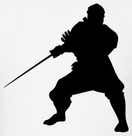 190x197 Ninja Warrior Silhouette By Azza1070 Spreadshirt
