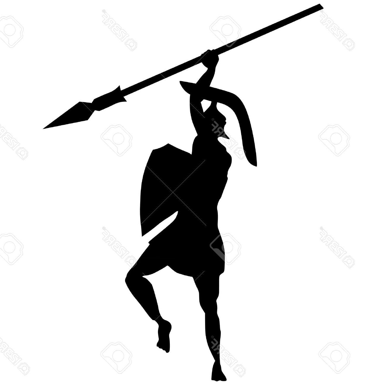 1235x1300 Top 10 Silhouette Of Ancient Greek Warrior On White Stock Vector