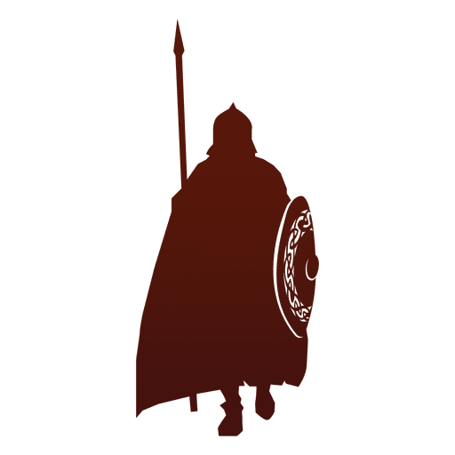 512x512 Warrior Silhouette Viking