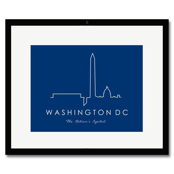 570x570 Washington Dc Skyline Silhouette