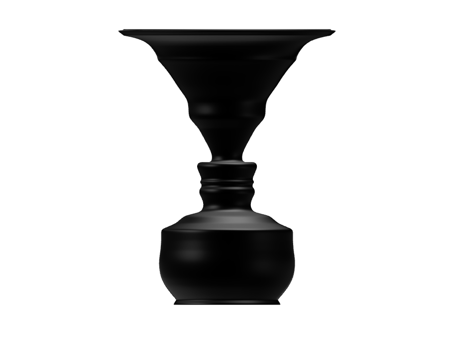 906x680 George Washington Silhouette Vase