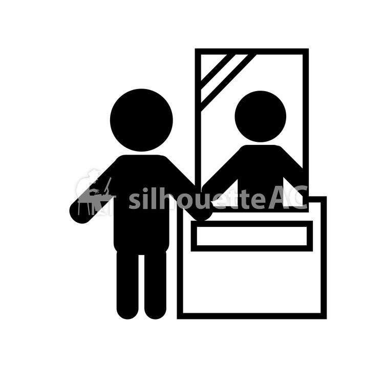 750x750 Free Silhouette Vector Icon, An Illustration