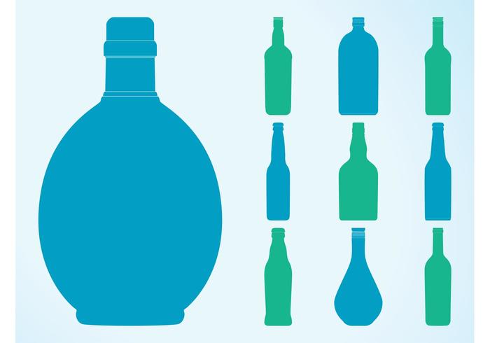 700x490 Bottle Silhouettes