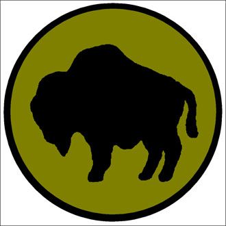330x330 A Silhouette Of A Buffalo Dominates The Shoulder Sleeve Insignia
