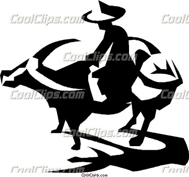 375x350 Water Buffalo Clipart Silhouette