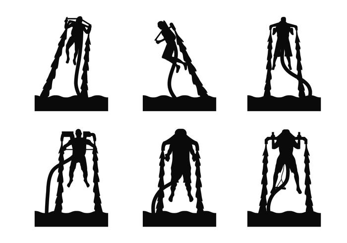 700x490 Water Jet Silhouette Set