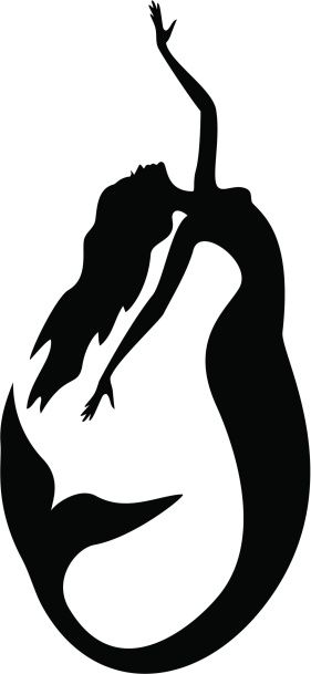 281x609 Graceful Mermaid Water Ballet Vector Art 96517003 Thinkstock