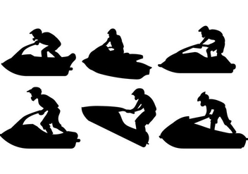 352x247 Jet Ski Silhouette Vector Free Vector Download 338795 Cannypic