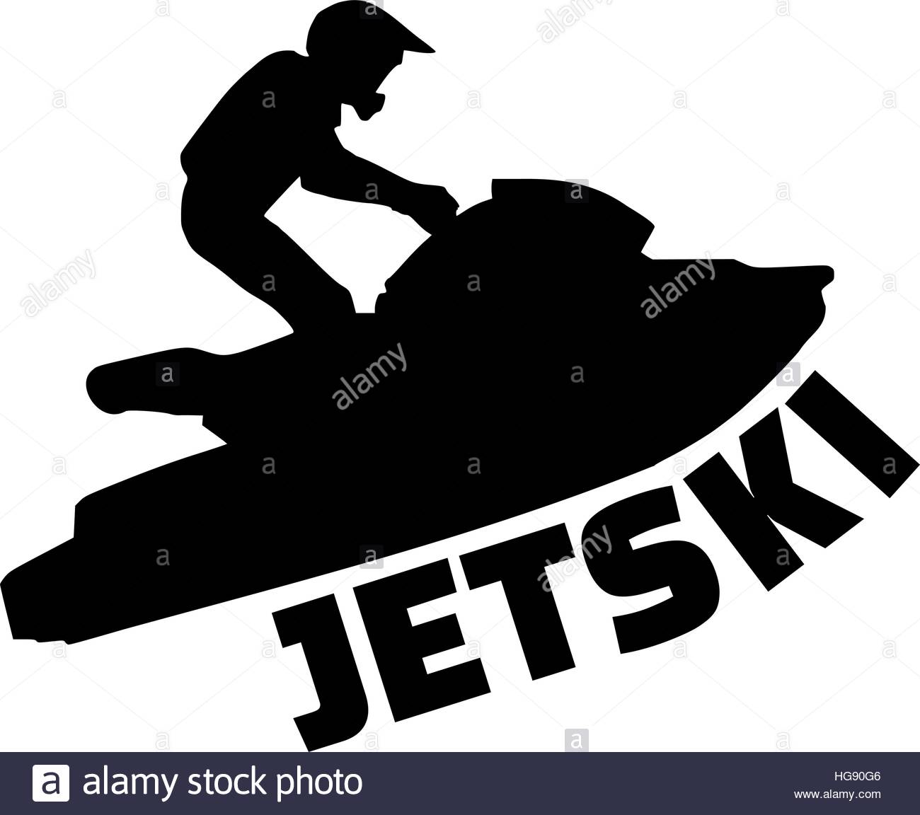 1300x1152 Jet Ski Stock Vector Images