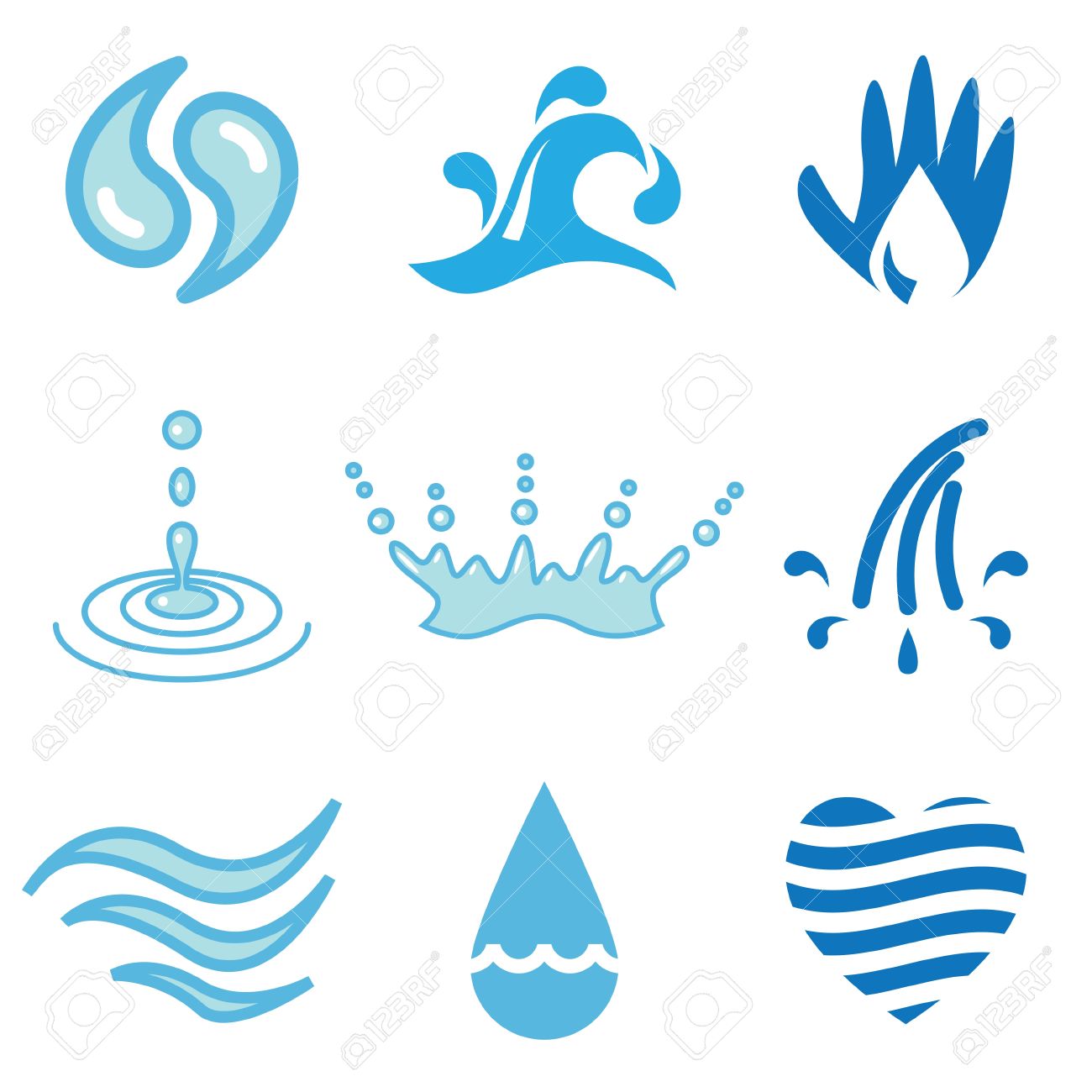 1300x1300 Stream Clipart Water Wave