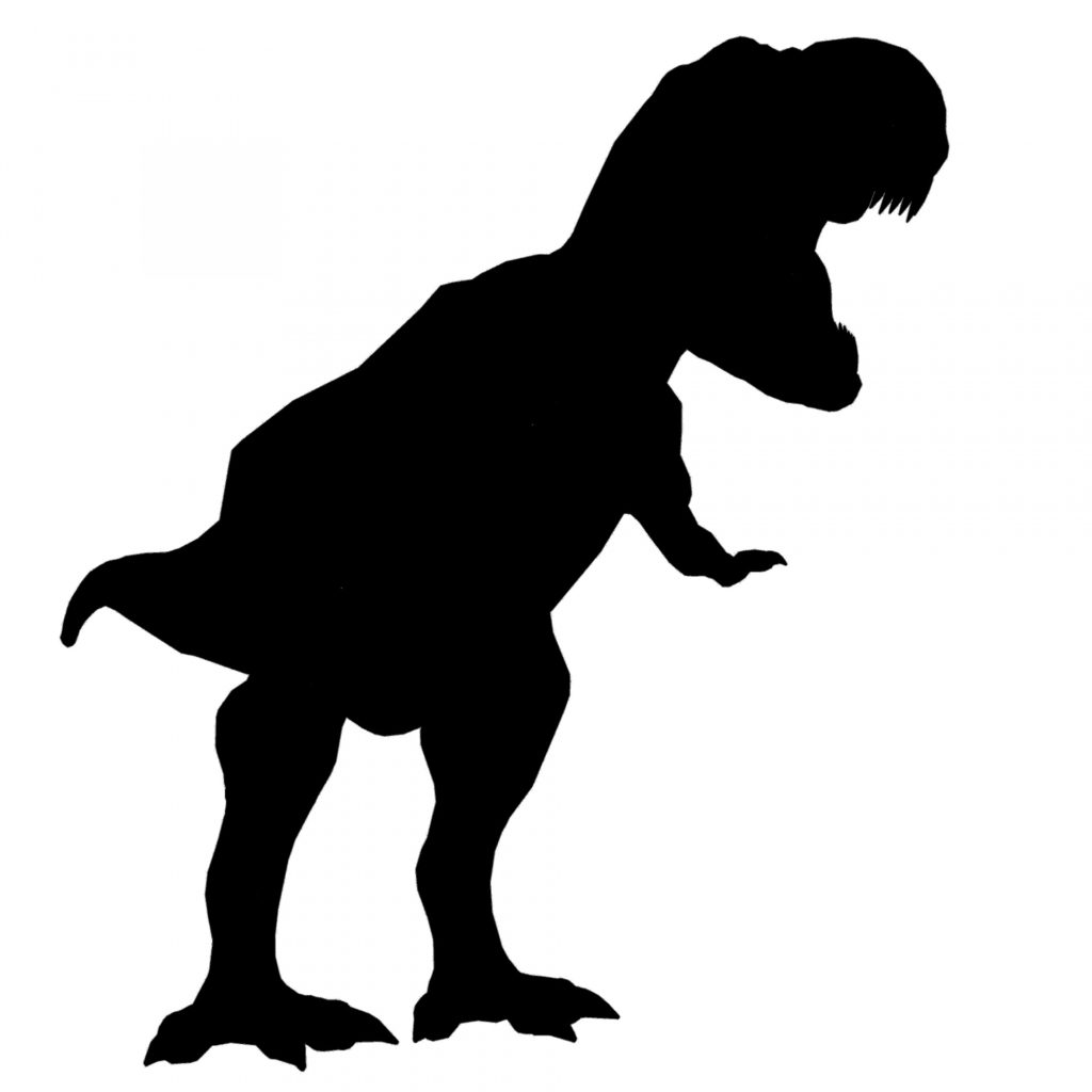 1024x1024 T Rex Silhouette Yiqiqu Endear Simple 5