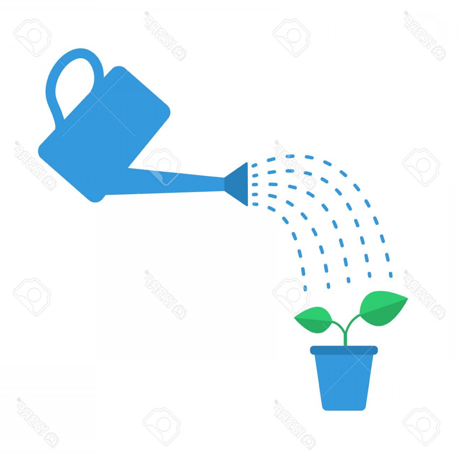 Watering Can Silhouette at GetDrawings | Free download