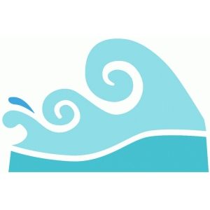 300x300 Wave Silhouette Design, Silhouettes And Stenciling