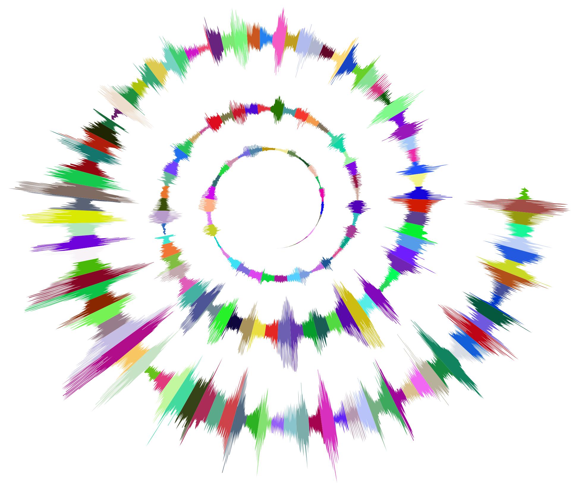 1948x1647 Prismatic Sound Wave Spiral Silhouette Clipart