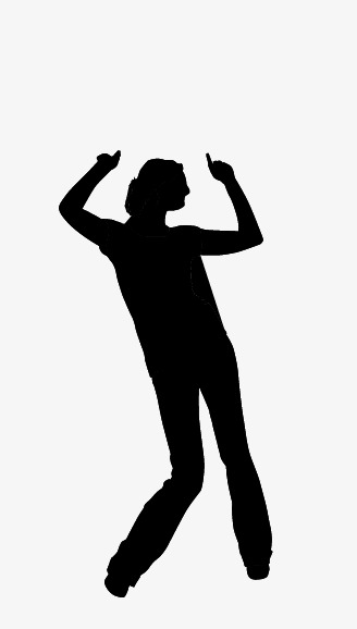 328x578 Dancing Silhouette Figures, Wave, Dancing, Vitality Png And Vector