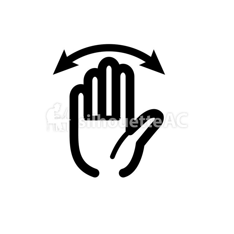 750x750 Free Silhouette Vector Gesture, Icon