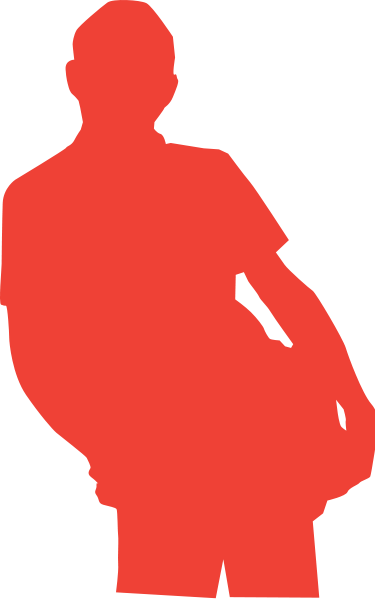 375x600 Studen 2 Silhouette Png Clip Arts For Web