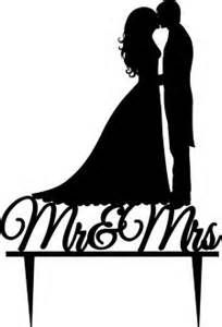204x300 Wedding Cake Topper Silhouette Groom And Bride Wedding Cake