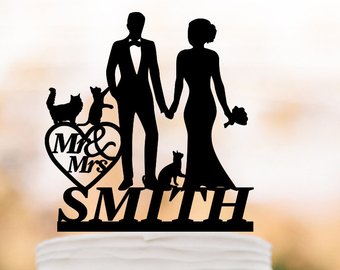 340x270 Cat Cake Toppers Etsy