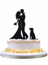 161x220 Wedding Cake Topper Silhouette Kissing Groom Bride Promotion Shop