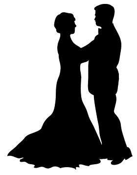 280x357 Dancing Couple Silhouette Clip Art Clip