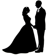 172x183 Free Wedding Couple Clipart