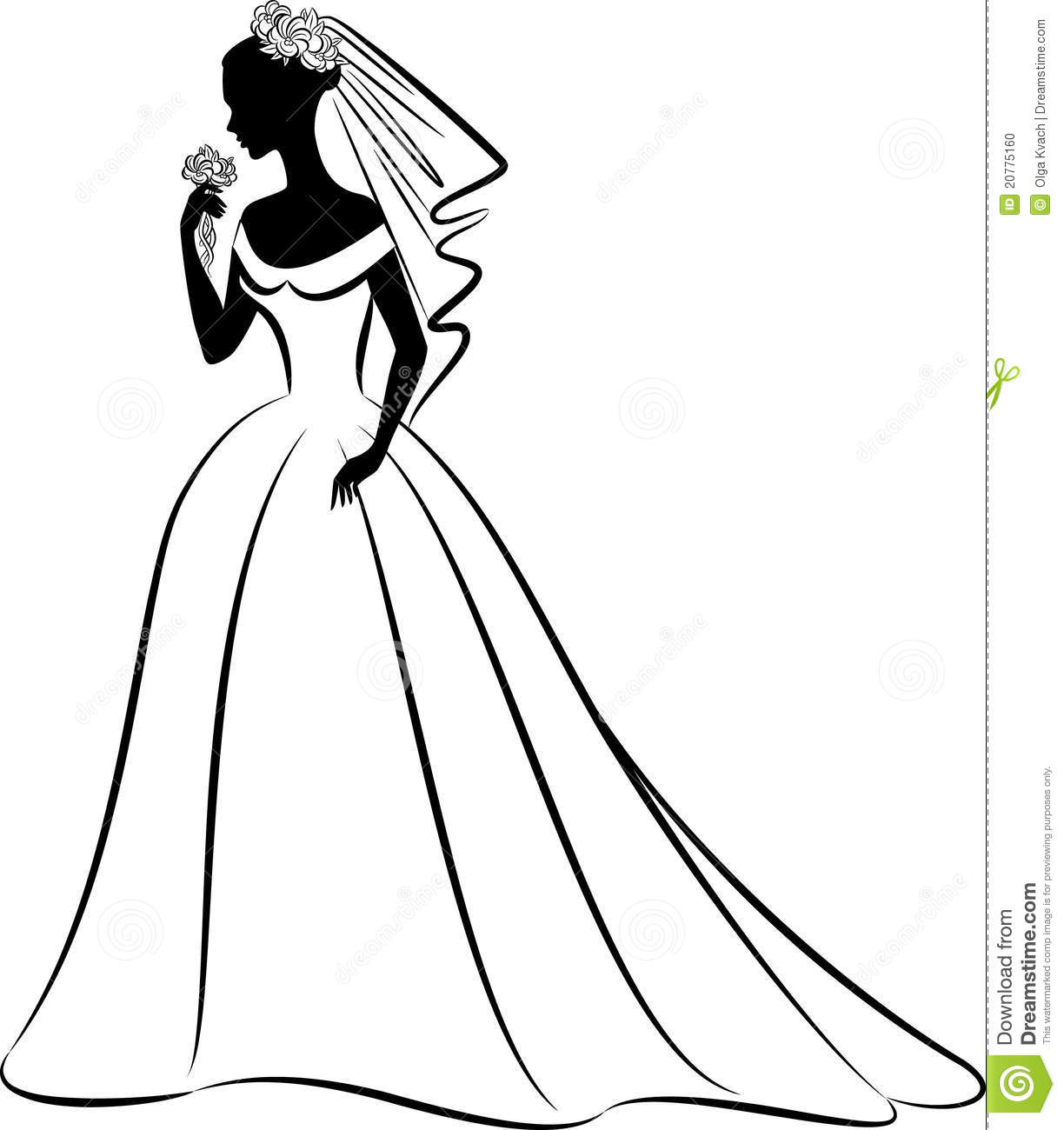 1224x1300 Bridal Clip Art Black And White