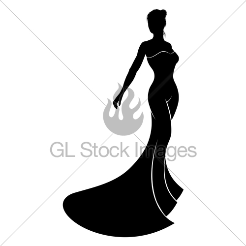 500x500 Silhouette Wedding Dress