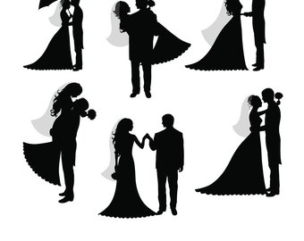 340x270 Groom Silhouette Etsy