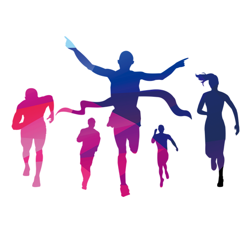 500x500 Wedding Invitation Indira Marathon Running Greeting Card