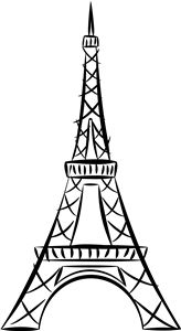 164x300 Eiffel Tower Pattern. Use The Printable Outline For Crafts