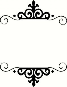 236x303 Free Vintage Clip Art Images Calligraphic Frames And Borders