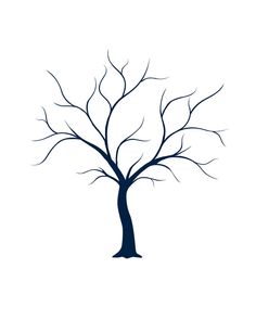 236x295 Tree Branch Pattern. Use The Printable Outline For Crafts