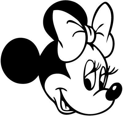 401x380 19 Best Photos Of Minnie Mouse Silhouette Template Minnie Mouse