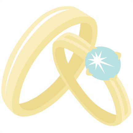 Wedding Rings Silhouette at GetDrawings | Free download