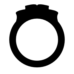 256x256 Wedding Rings Silhouette Png