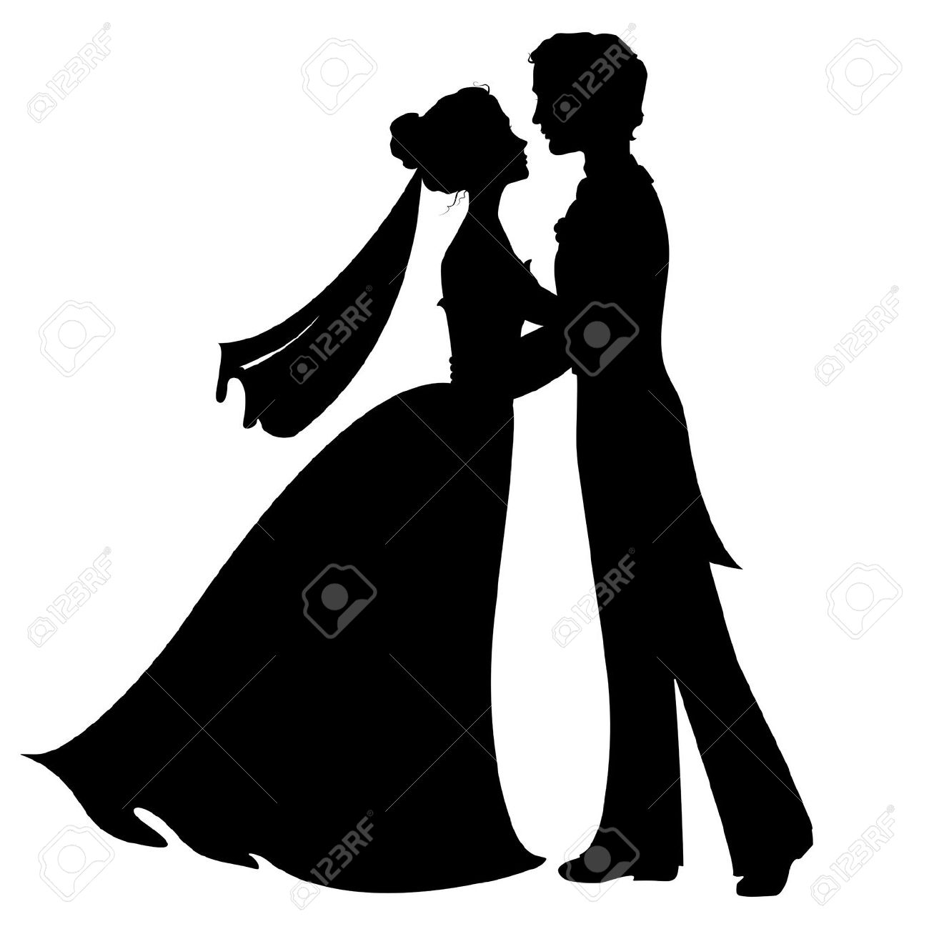 1300x1300 Wedding Silhouette Image Collections