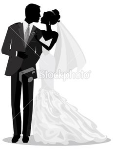 236x305 Groom Silhouette Wedding Clipart