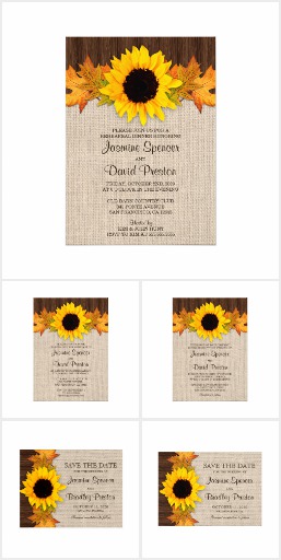 257x512 Rustic Country Wedding Invitations